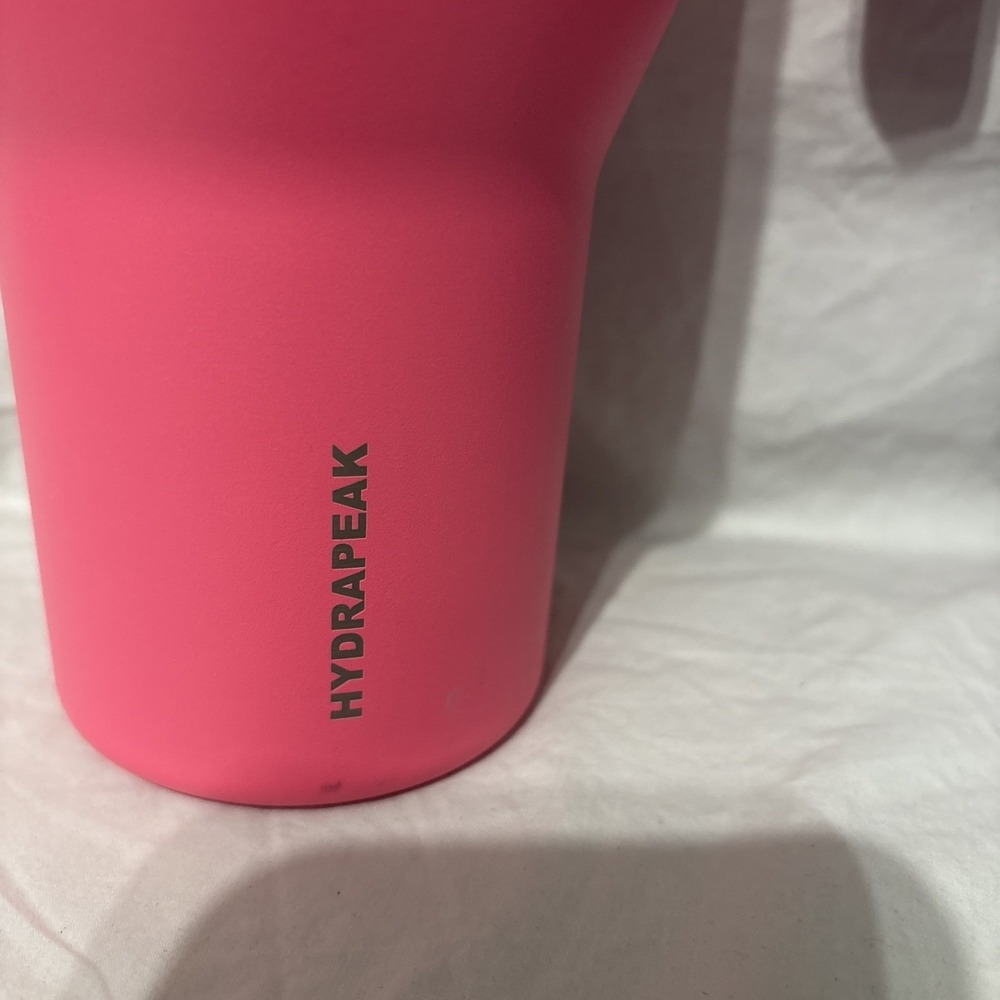 2 Hydrapeak Voyager 40 oz Tumbler Hot Pink &‎ Purple Handle Straw Lid Water - Picture 2 of 13